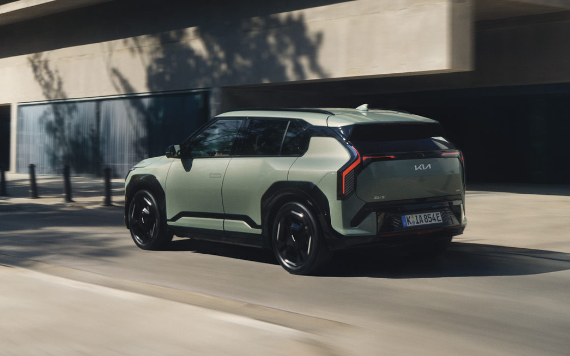 Der professionelle Kia EV3.