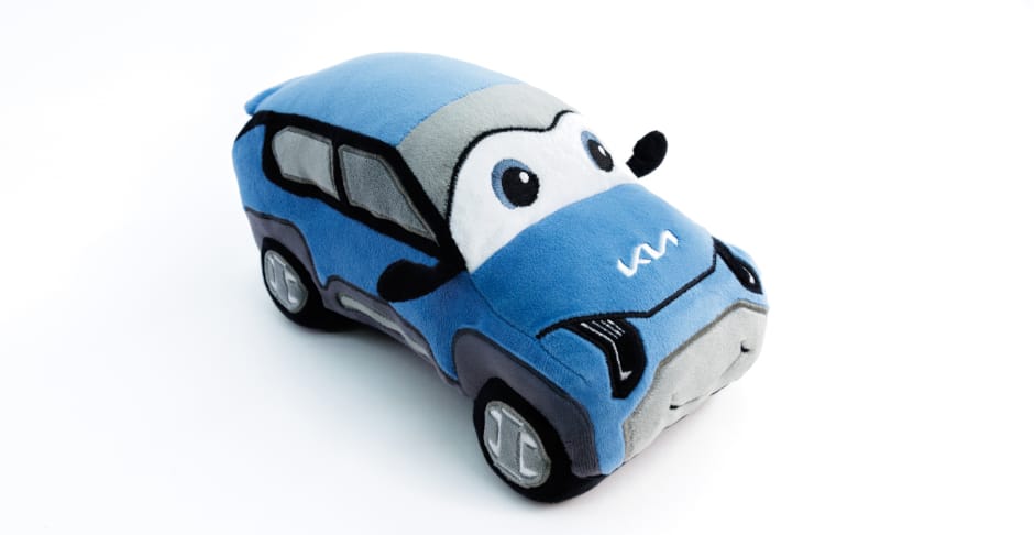 Kia EV3 Plüsch-Spielzeugauto