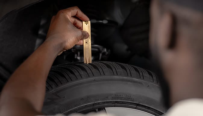 Reifen kontrollieren