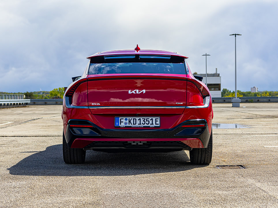 Kia EV6 Heck, Kia Logo