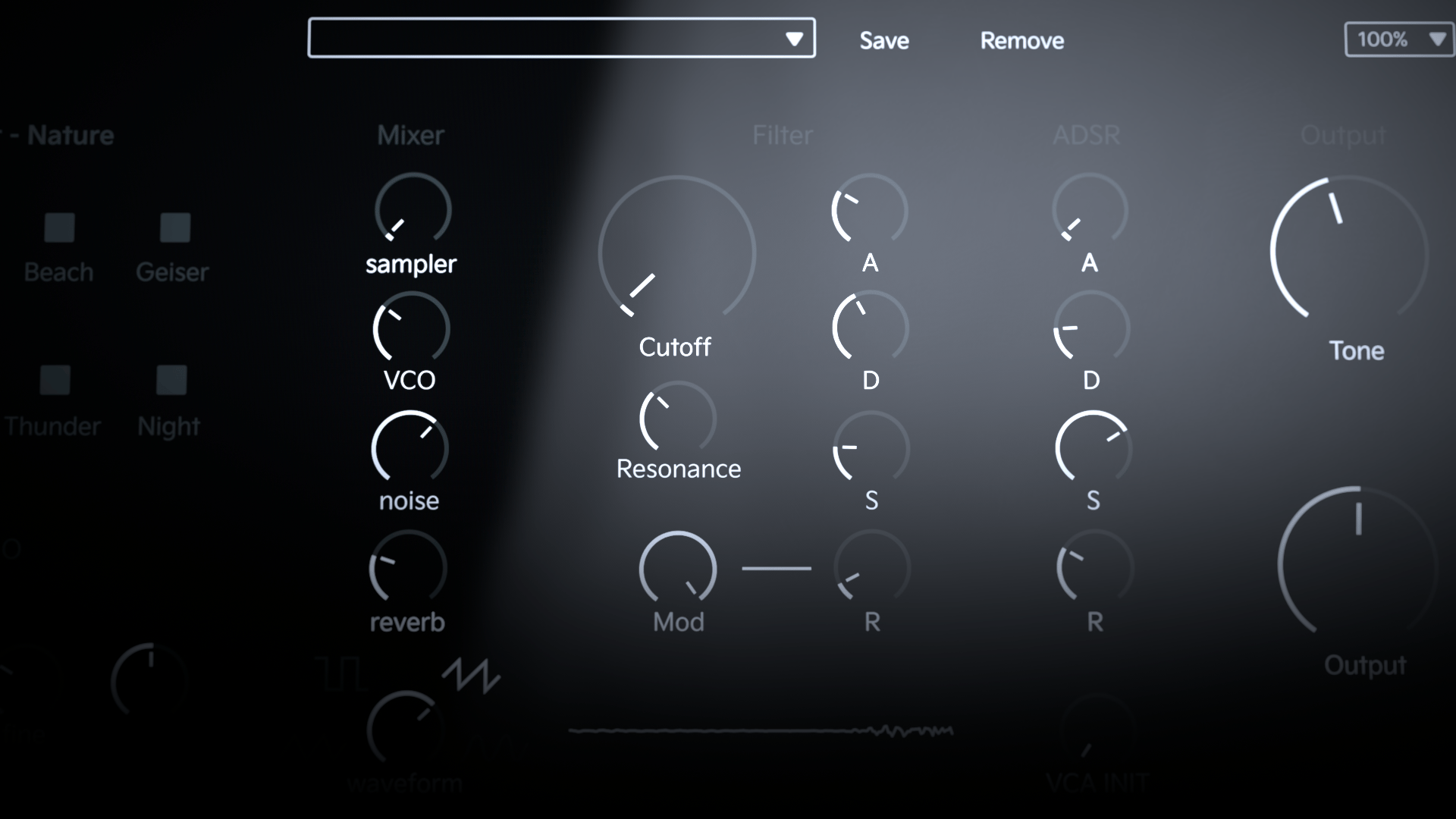 Característica 4 - ASDR