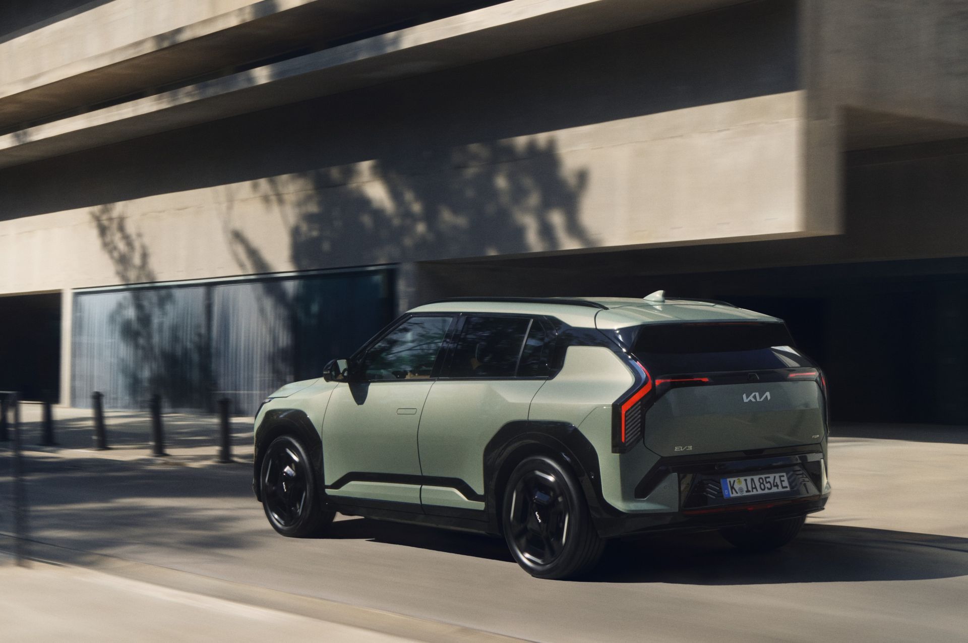 EV3 circulando en ciudad