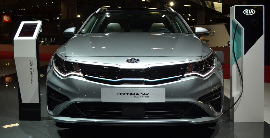 Paris Motor Show 2018 Optima SW PHEV