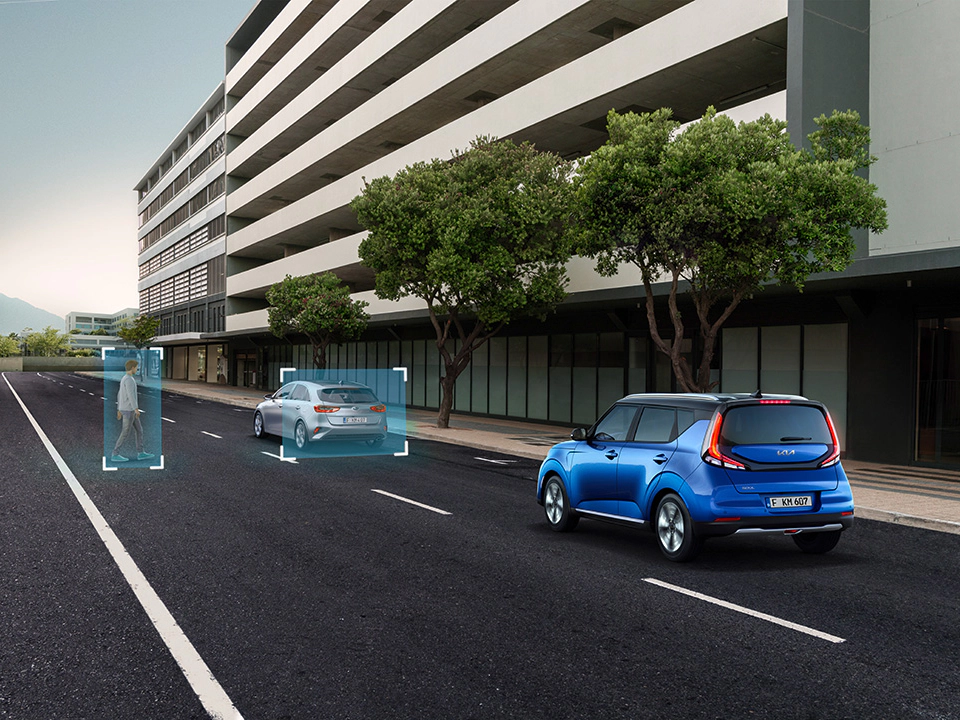 e-Soul Système de freinage d’urgence autonome (FCA)