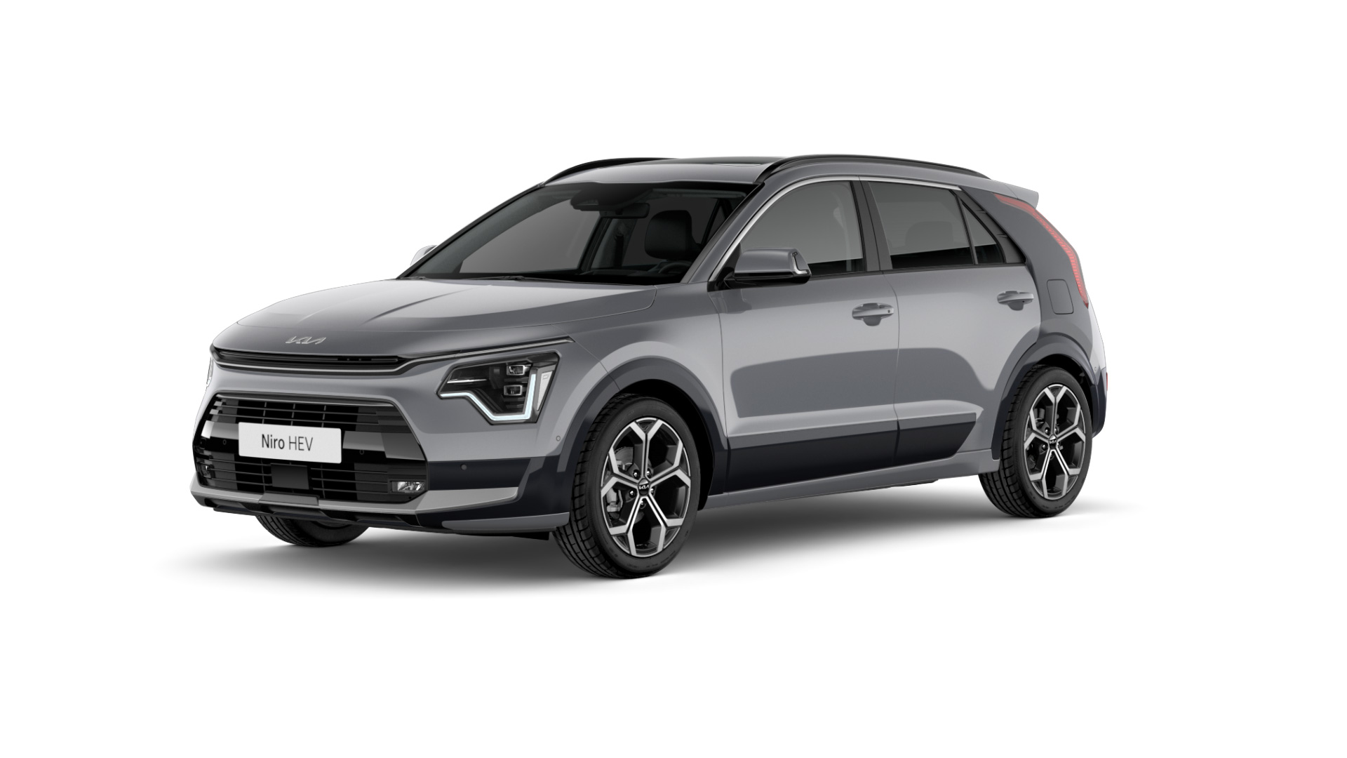 Kia Niro hybrid med eco logga