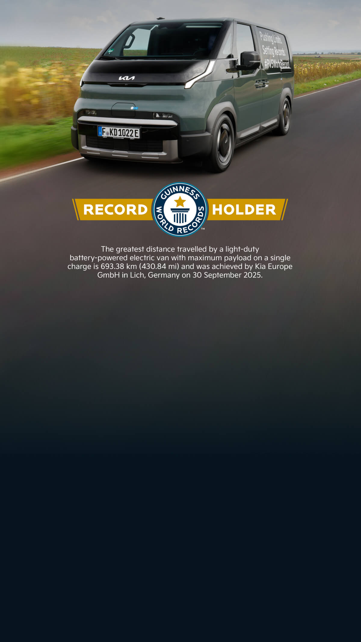 Video showing a technician using the Kia PV5 Cargo throughout the day to perform smart home IoT tasks, highlighting its versatile utility features