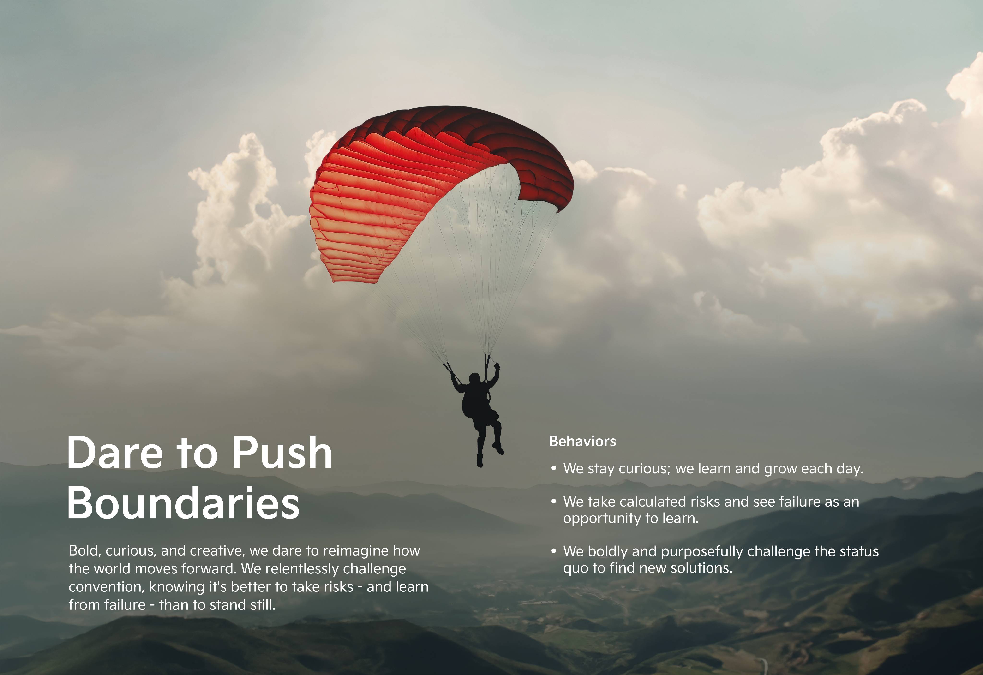 Dare to push Boundaries