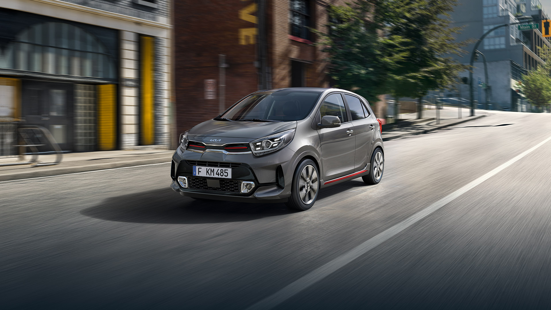 Το Kia Picanto GT σε έκδοση Line exterior