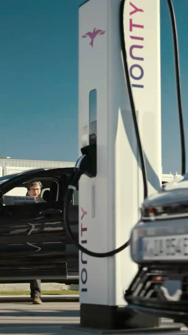 Kia EV6 se recharge avec IONITY