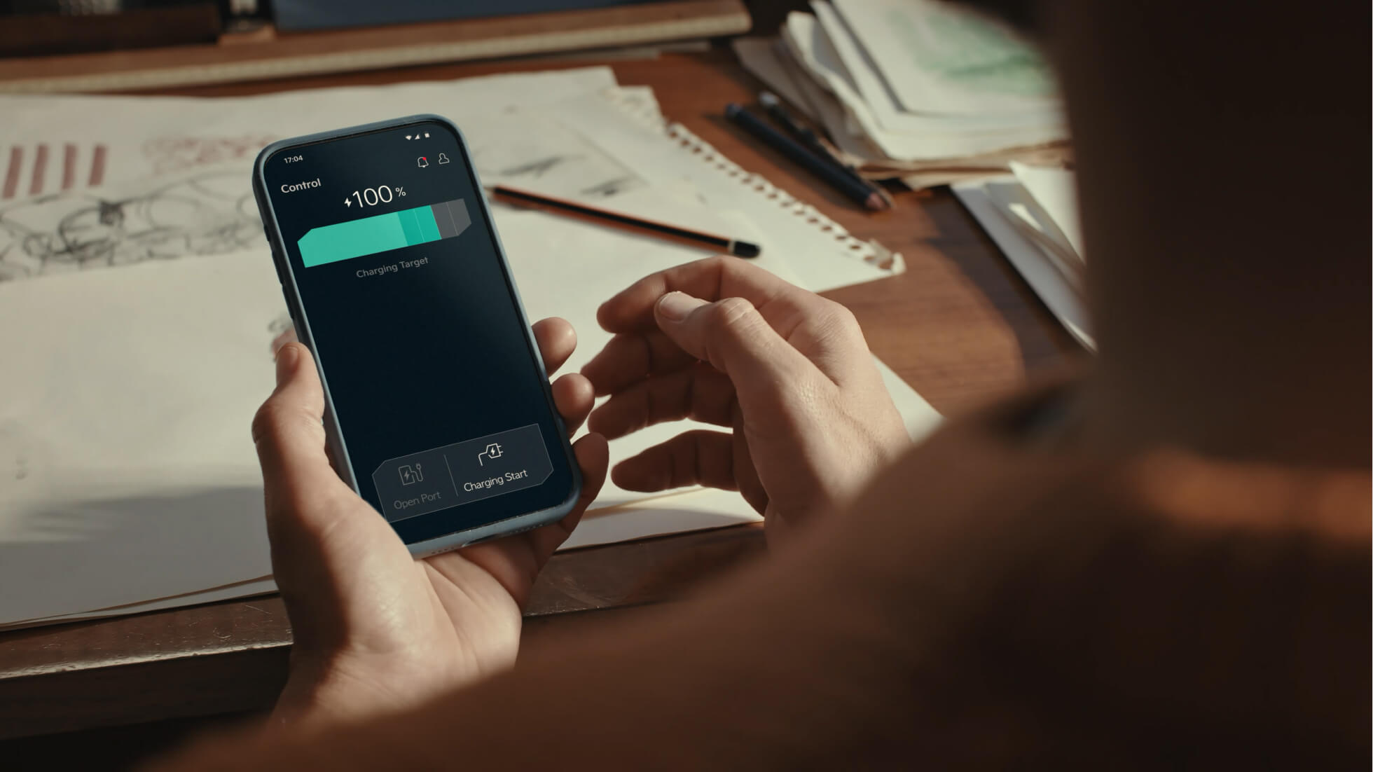 Rechargez votre véhicule électrique à distance avec Kia App