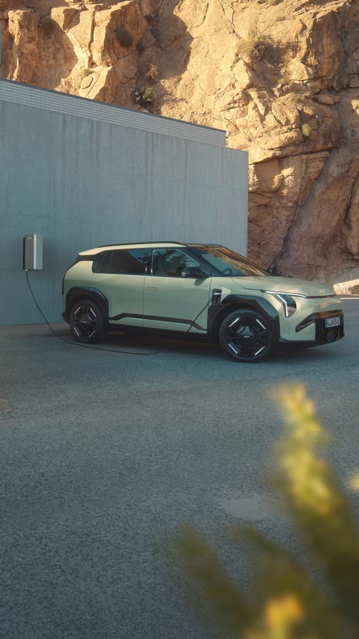 Kia EV3 se recharge à domicile