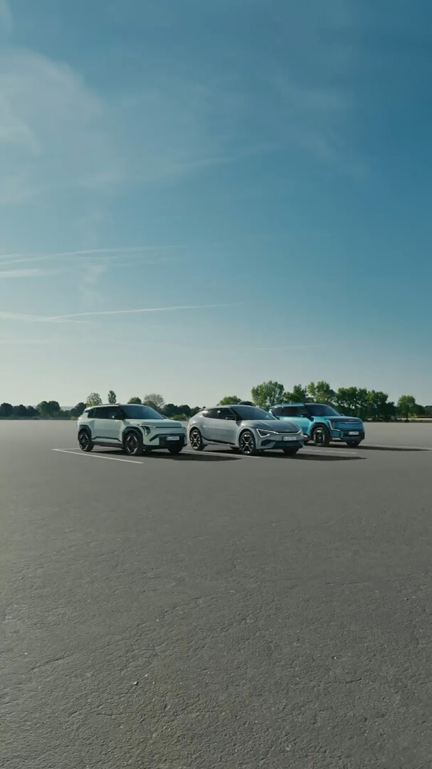 Gamme de véhicules 100% électriques