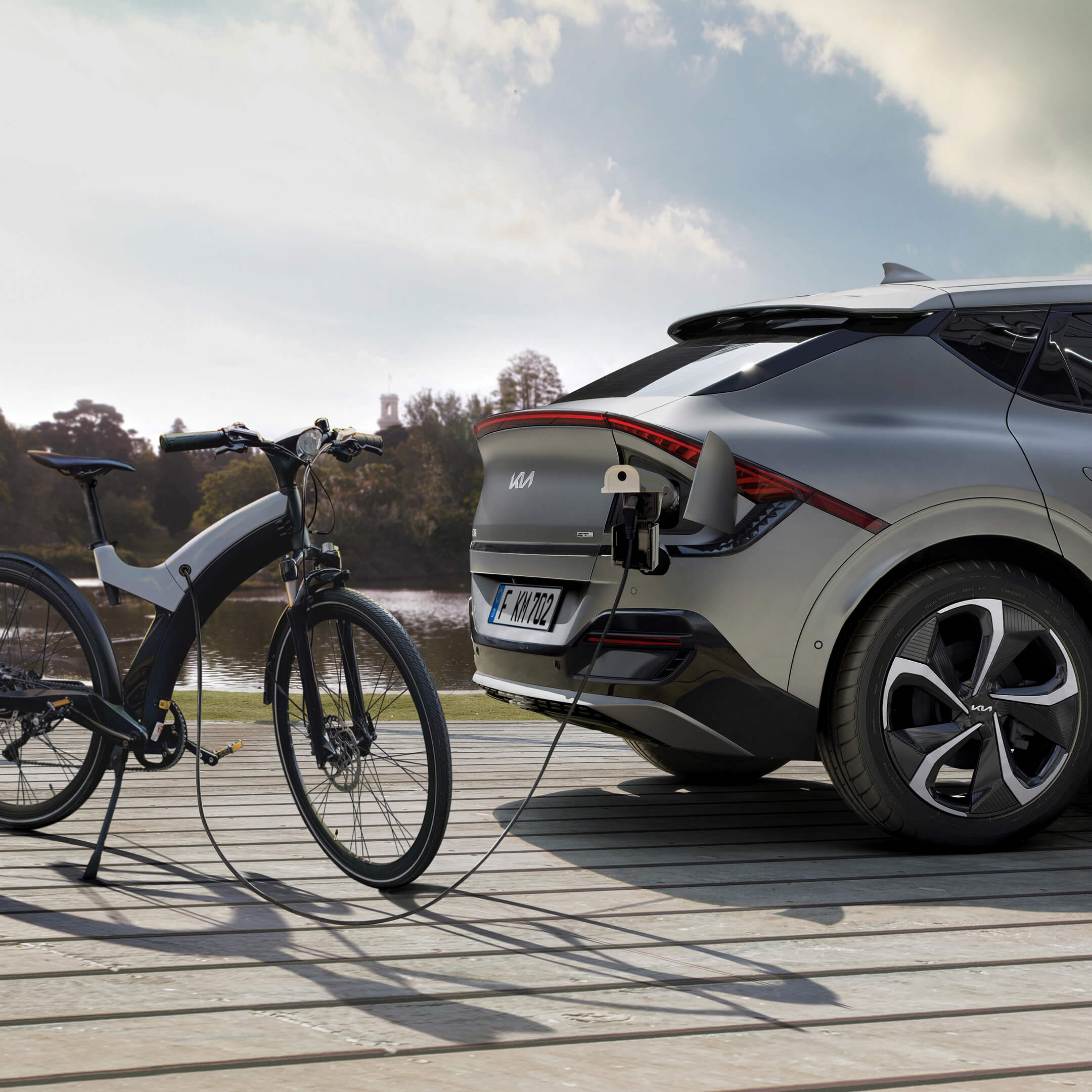 Fonction Vehicle-to-Load Kia EV6