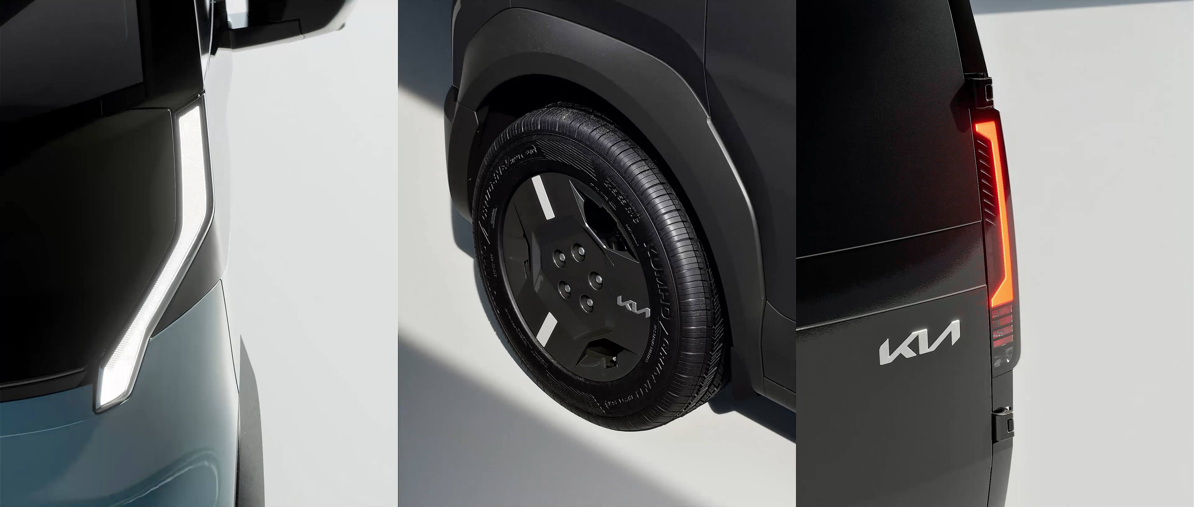 Différents plans de Kia PV5