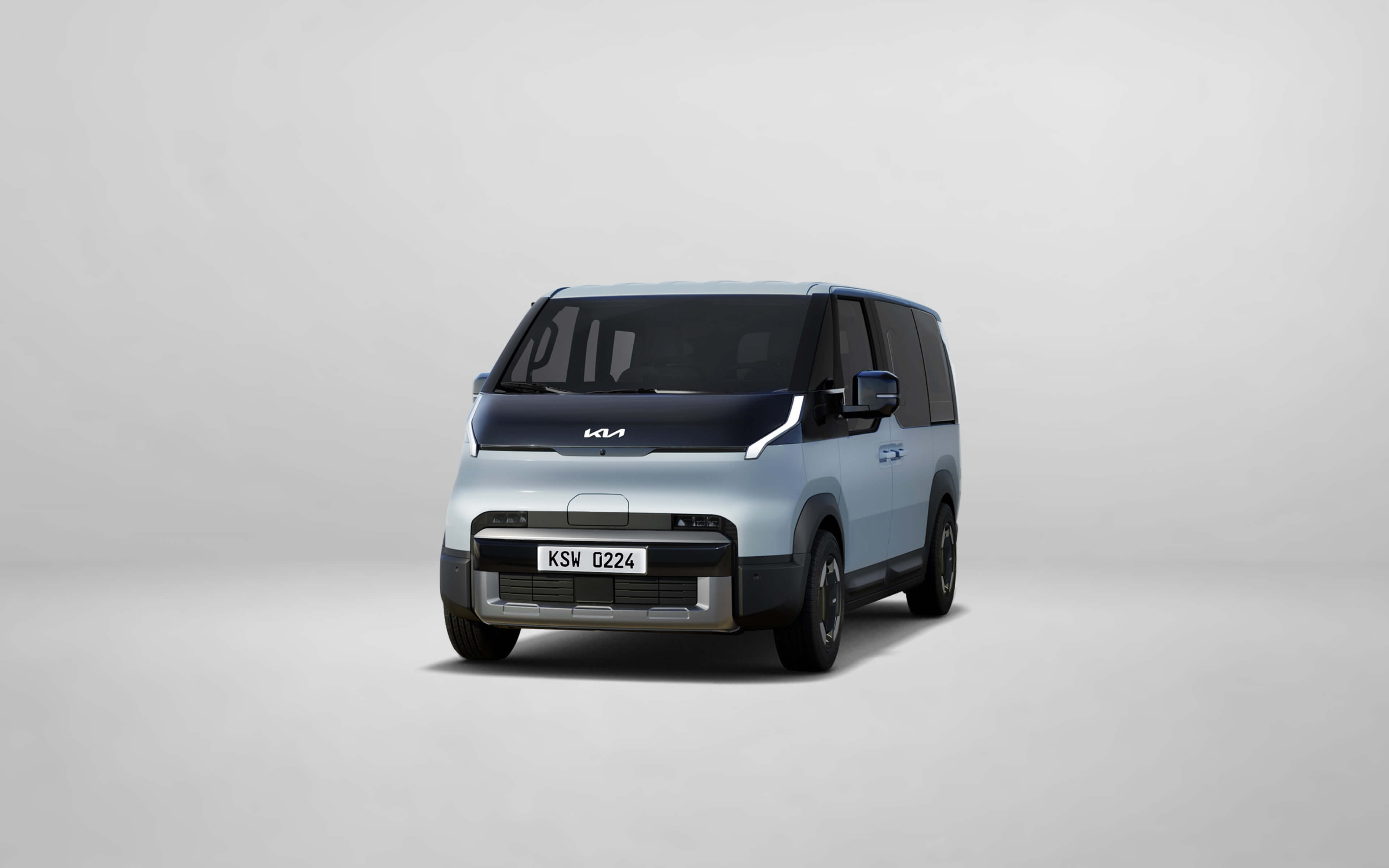 Vue avant du Kia PV5 Passenger