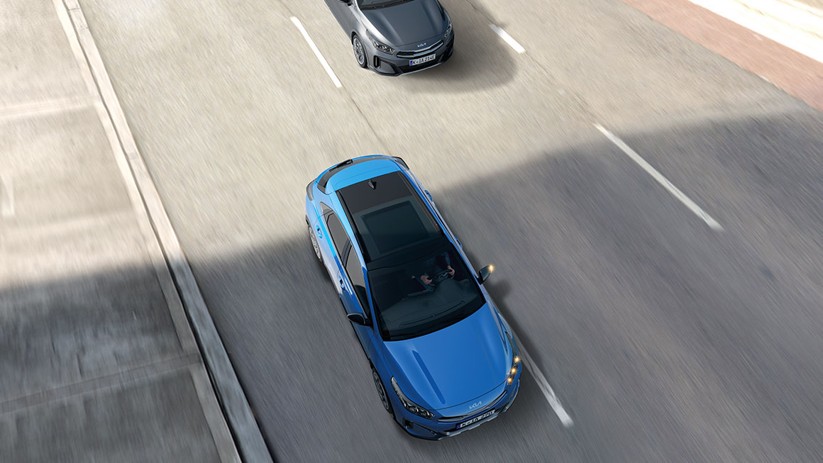 Blind-Spot Collision-Avoidance Assist (BCA)