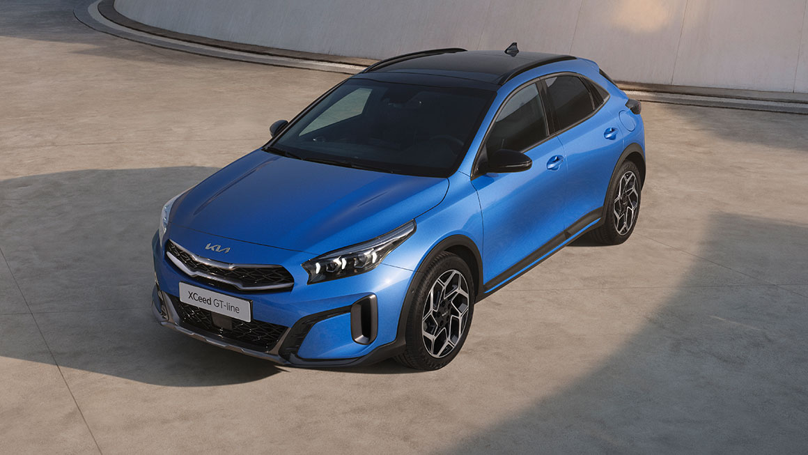 Εμπρός σχεδίαση Kia XCeed