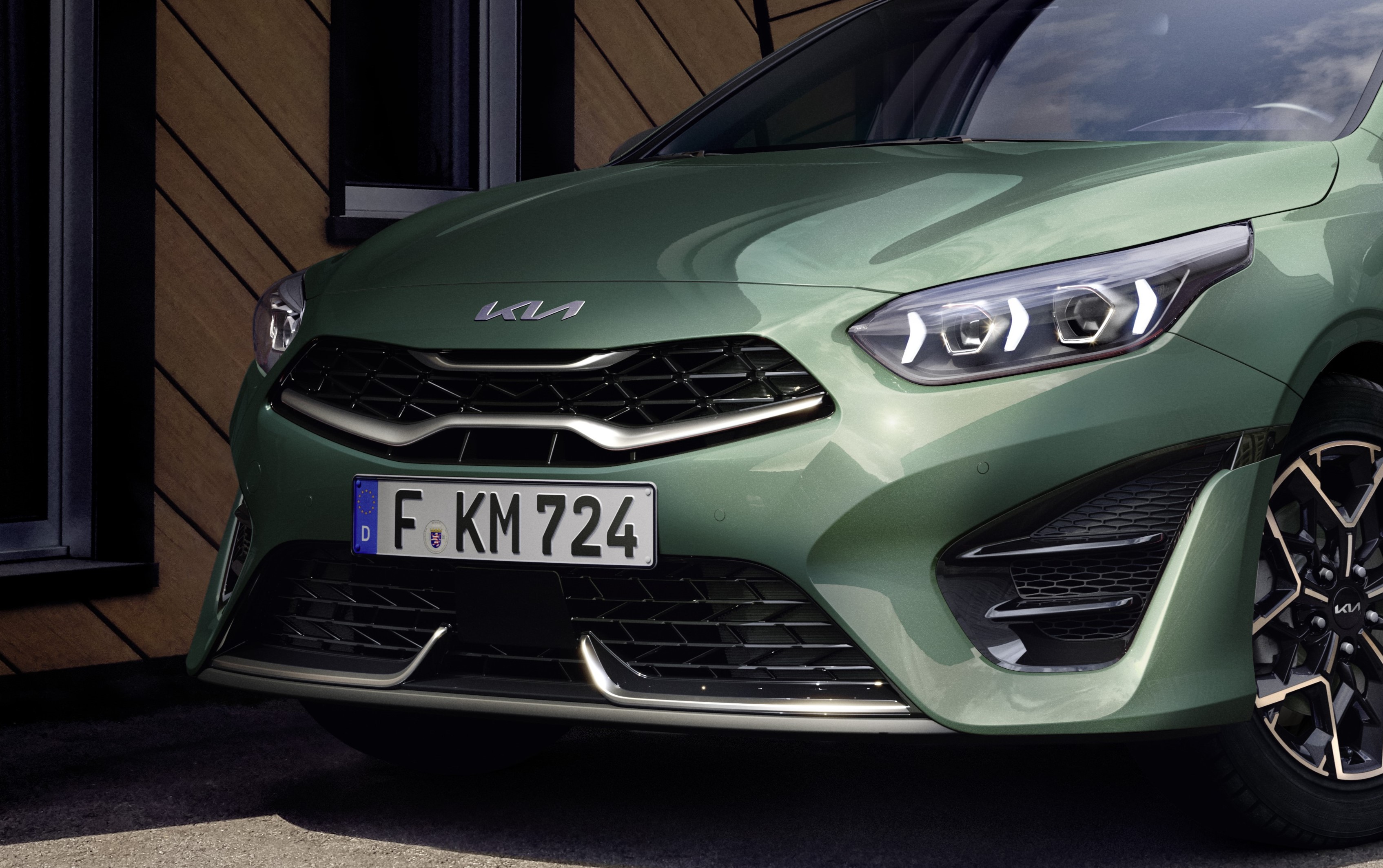 The Kia Ceed. Full sportiness ahead
