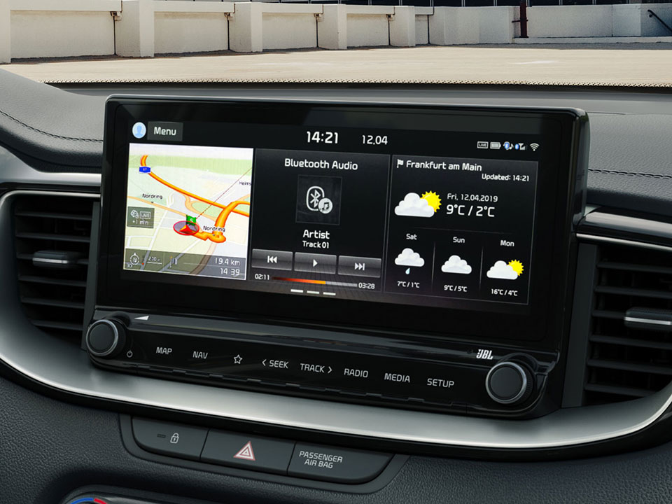 kia ceed gt 10.25"-aanraakscherm 