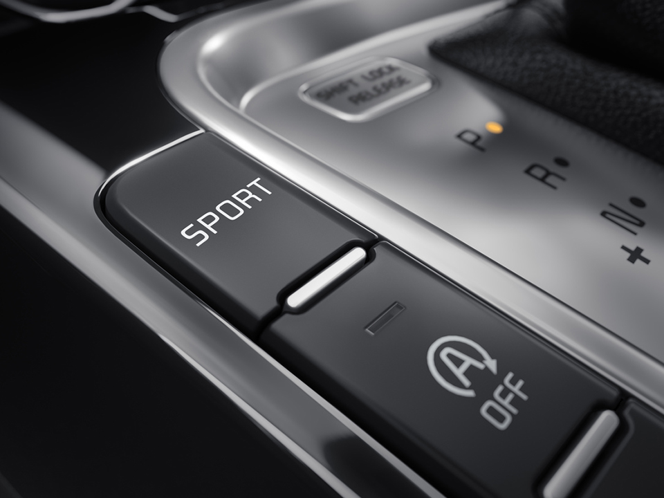 kia ceed gt met Drive Mode Selection-knoppen