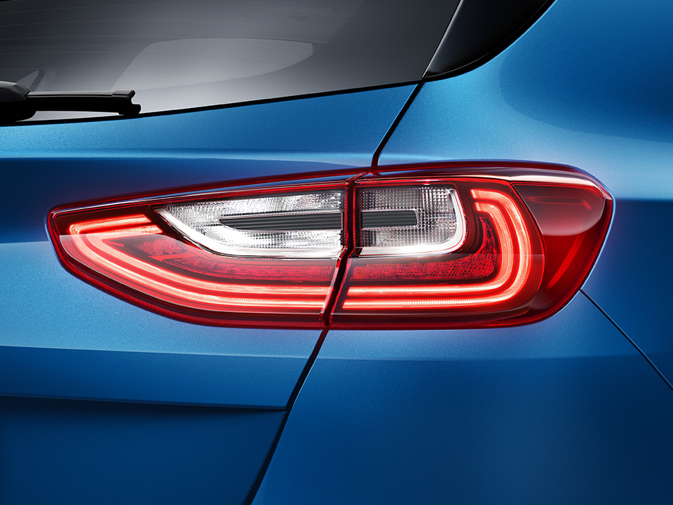 Led-dagrijlichten achteraan