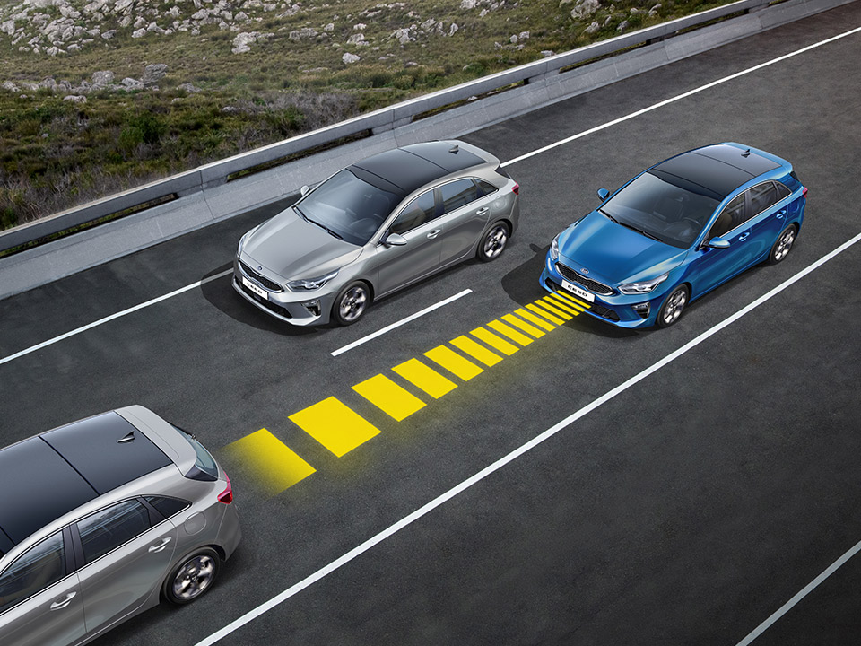 kia ceed – intelligente snelheidsregelaar