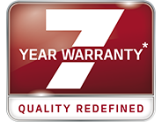 Kia's exlusive 7-year warranty