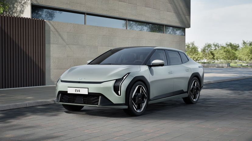 The Kia EV4 Fastback