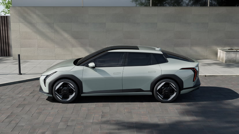 The Kia EV4 Fastback