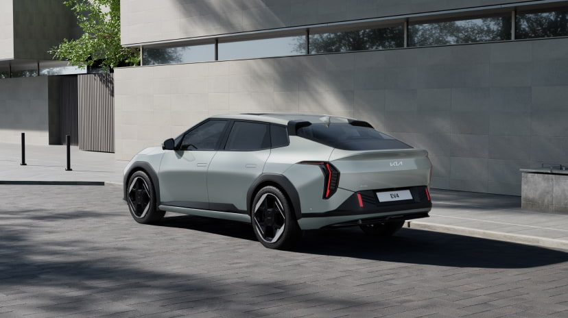 The Kia EV4 Fastback