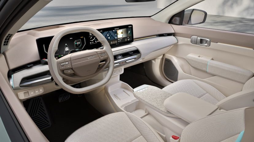 The Kia EV4 Fastback