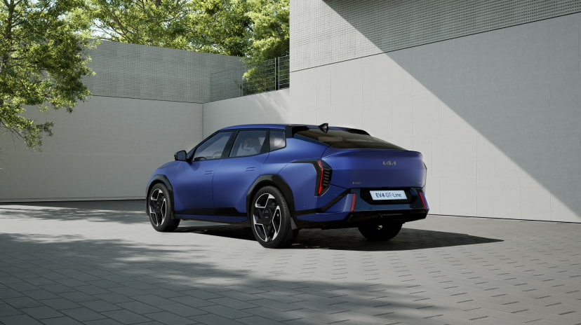 The Kia EV4 Fastback GTL