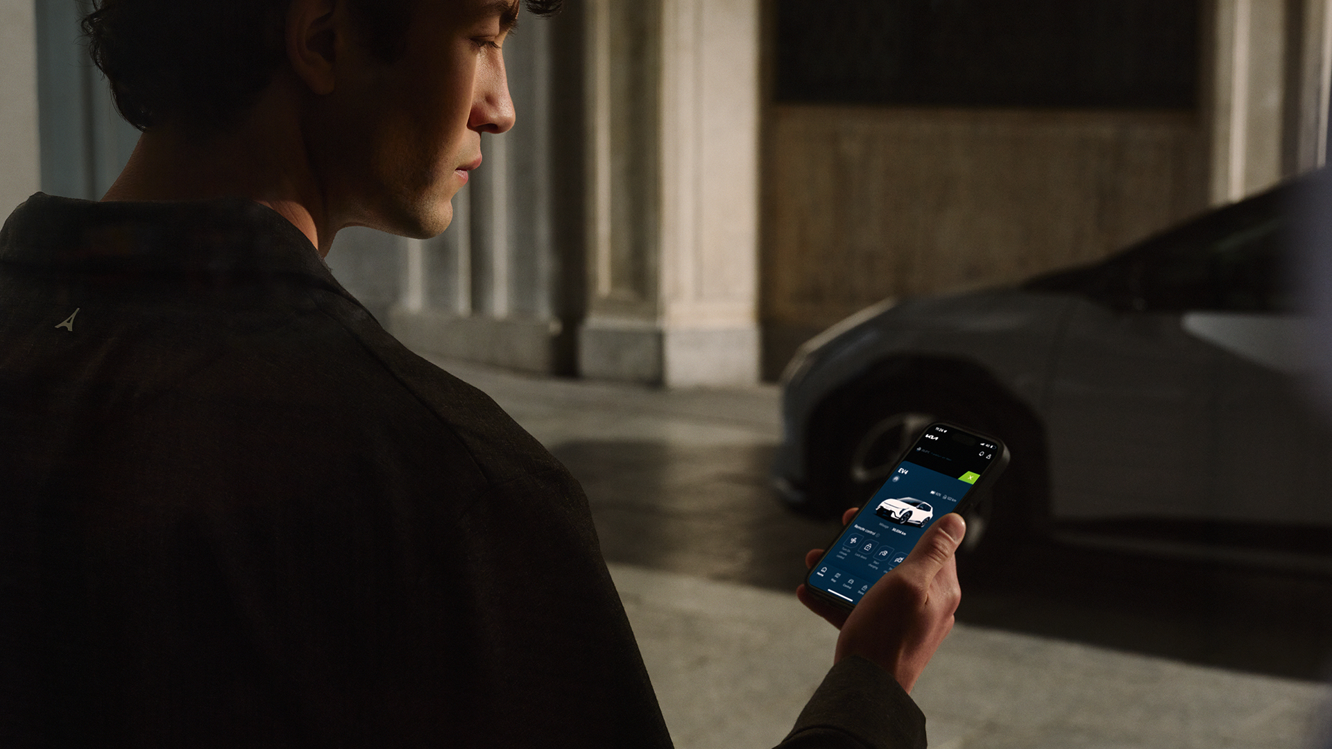 Une seule Kia App. Le contrôle total de votre EV4.