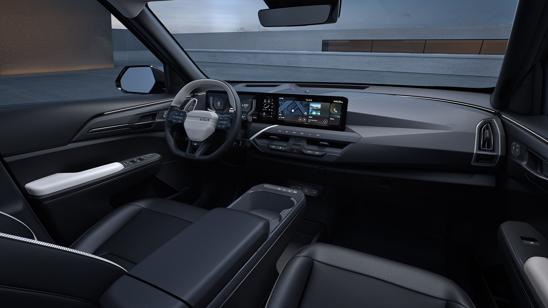 Innanrými Kia EV5