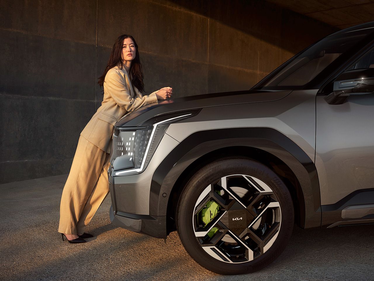 Cerchi in lega da 21" per Kia EV9 GT