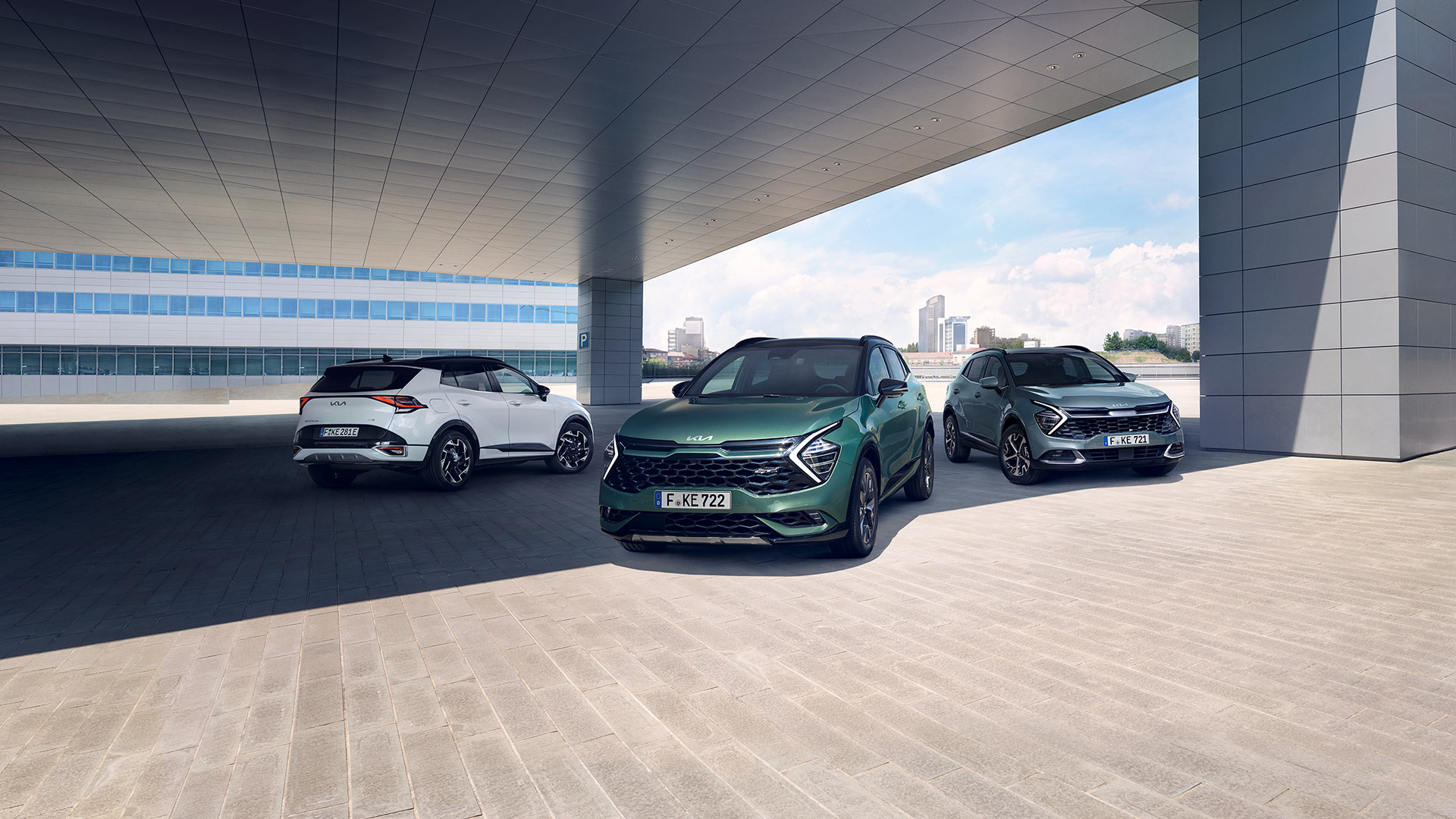 The all-new Kia Sportage Family