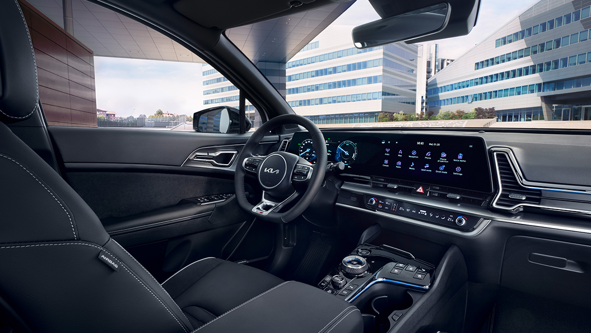 kia sportage premium cabin