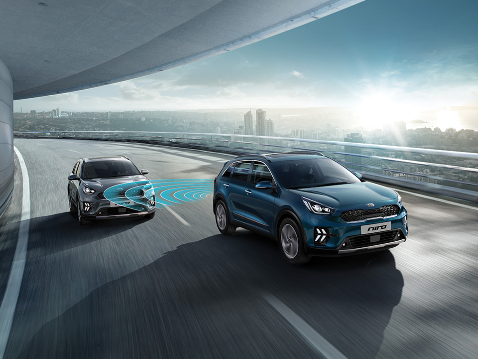 Kia Niro dodehoekdetectie
