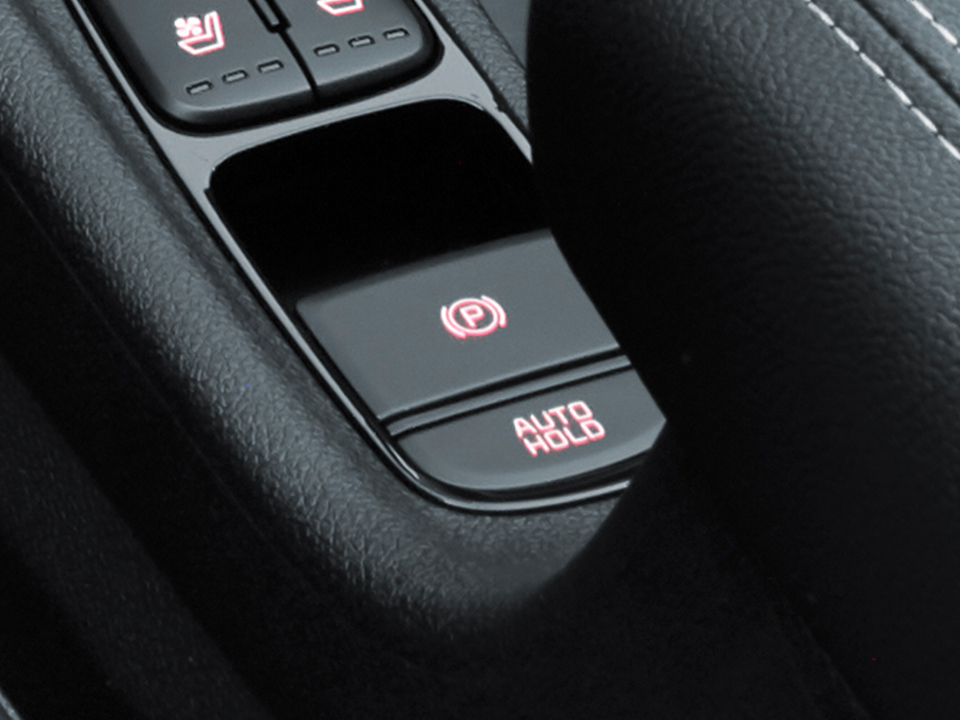 Kia Niro elektronische parkeerrem