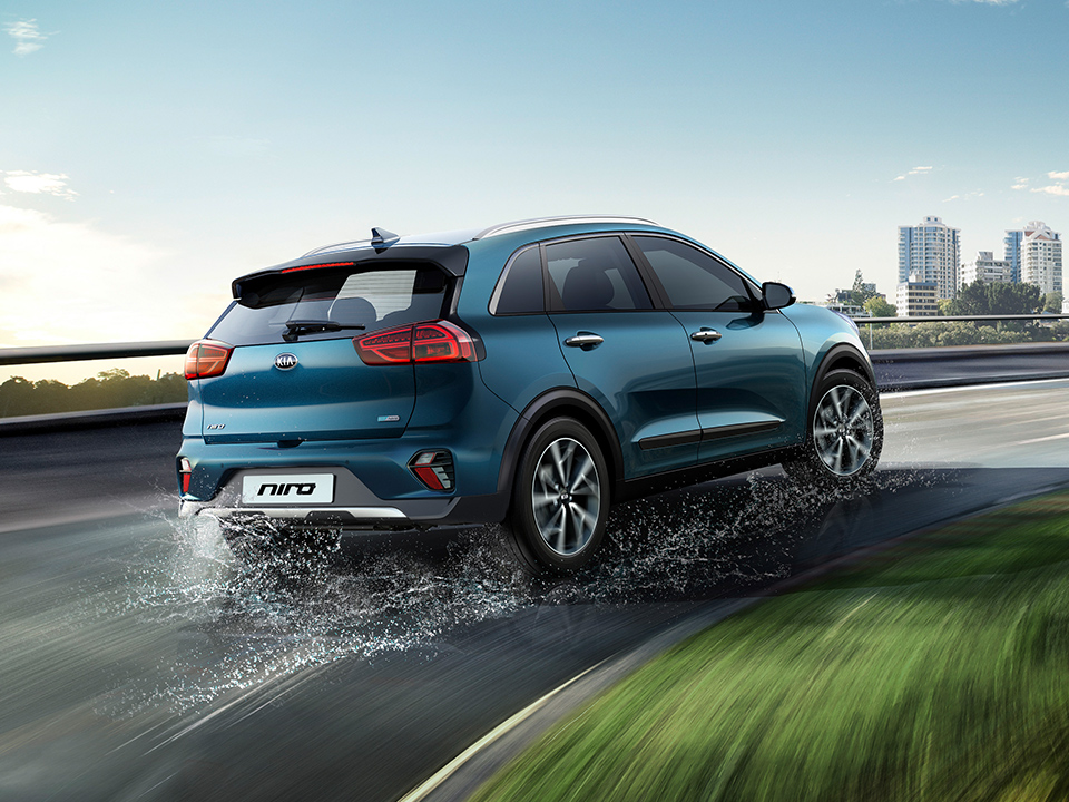 Kia Niro sportmodus met schakelen in manuele stijl