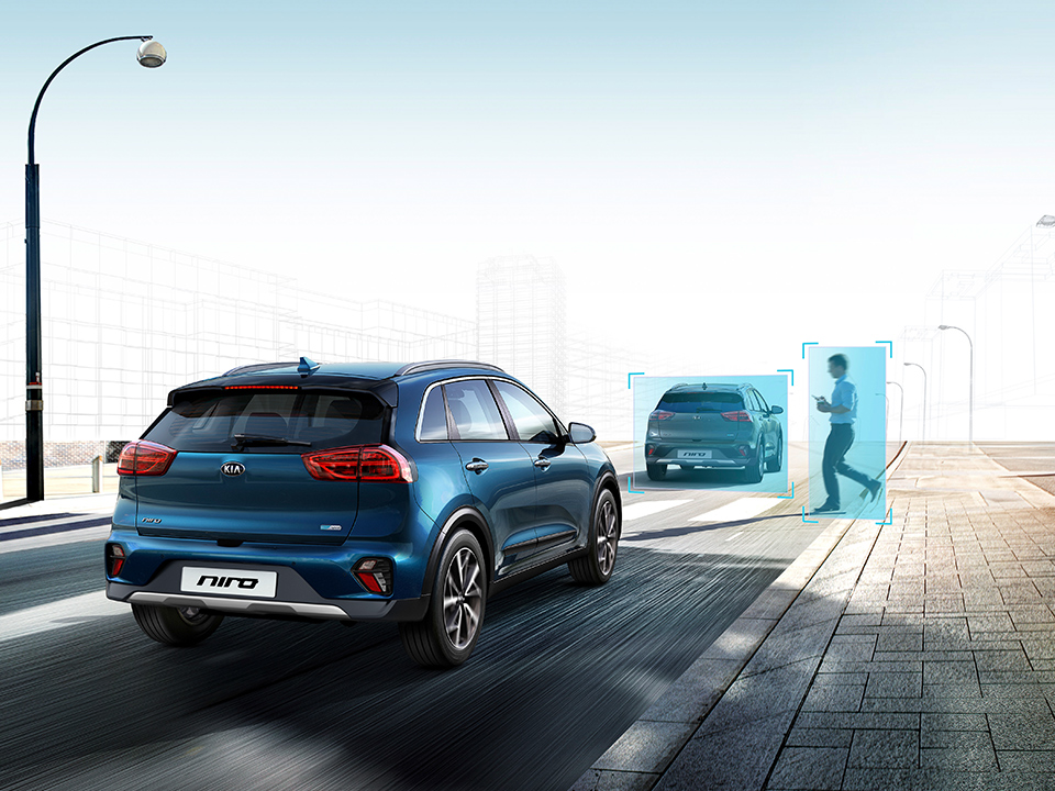 Kia Niro autonoom noodremsysteem