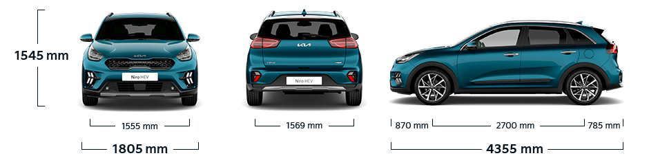 Kia niro dimensions