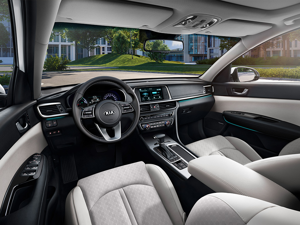 Kia Optima Sportswagon Plug-in Hybrid - interieur