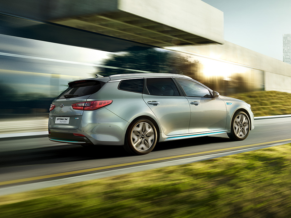 Kia Optima Sportswagon Plug-in Hybrid – rijden