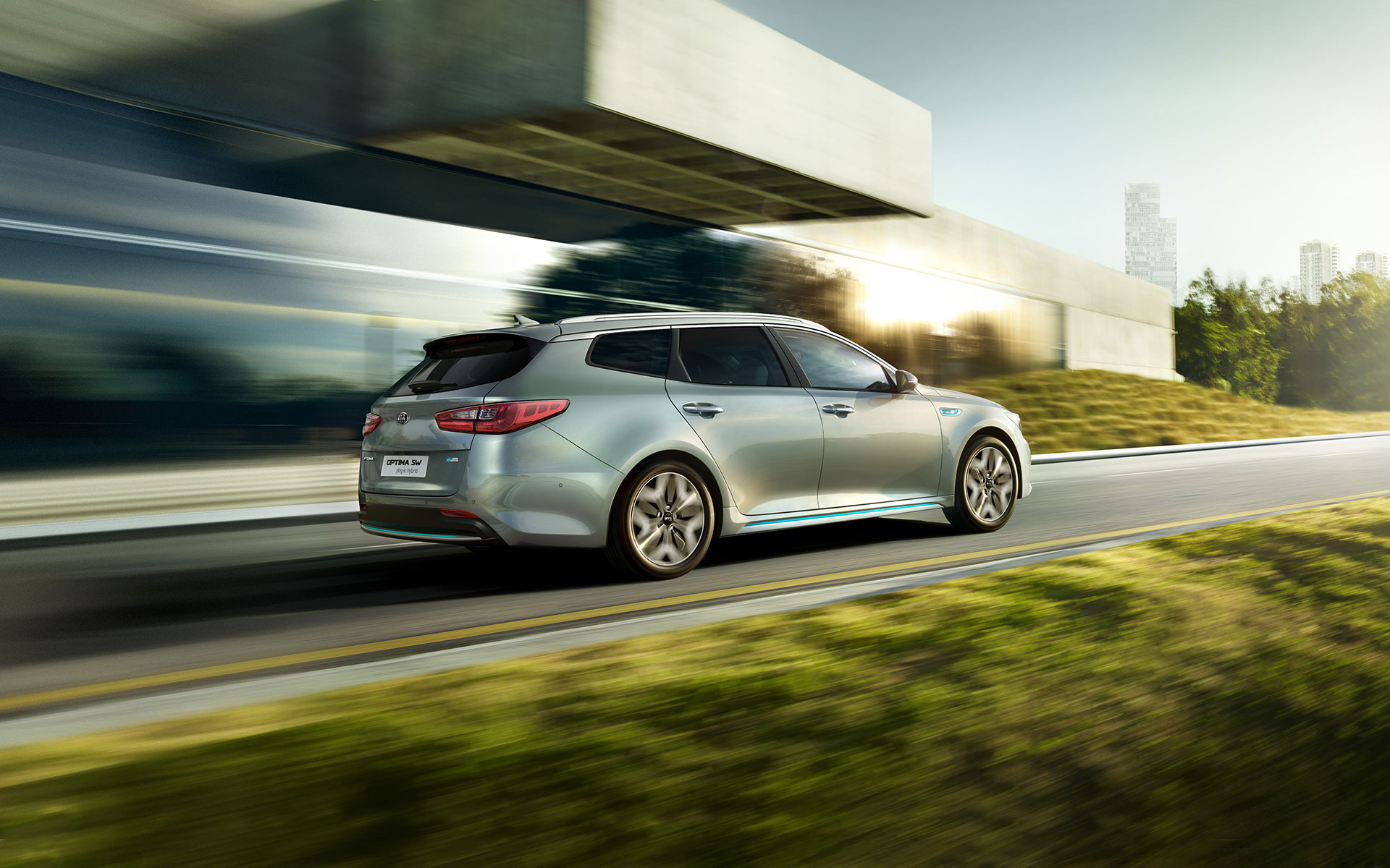 Kia Optima Sportswagon Plug-in Hybrid – rijden
