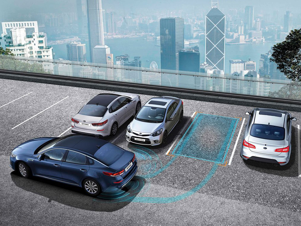 Kia Optima Sportswagon Plug-in Hybrid smart parking assist 