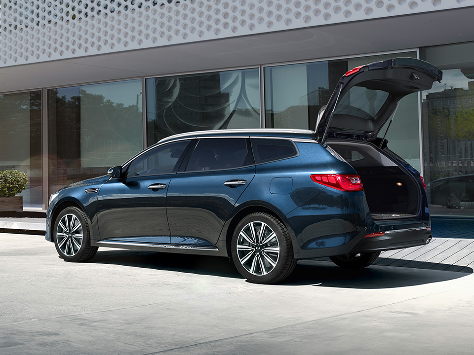 Kia Optima Sportswagon – bagageruimte 