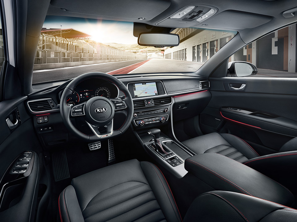 Kia Optima Sportswagon – interieur GT-Line 