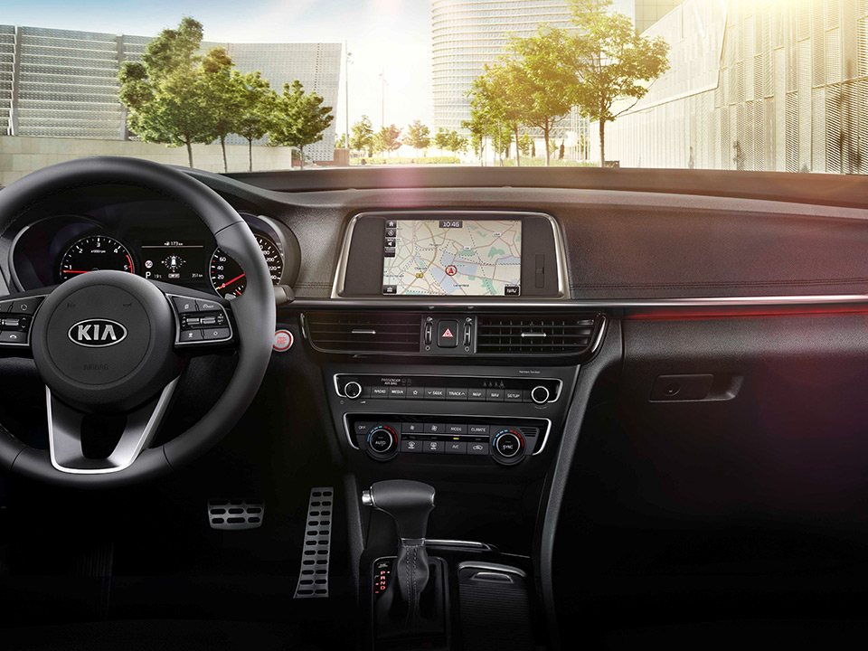 Kia Optima Sportswagon – geraffineerd interieur 