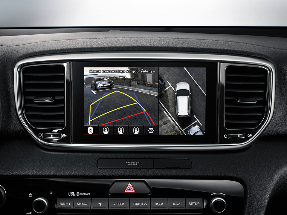 KIA Sportage - σύστημα ήχου jbl